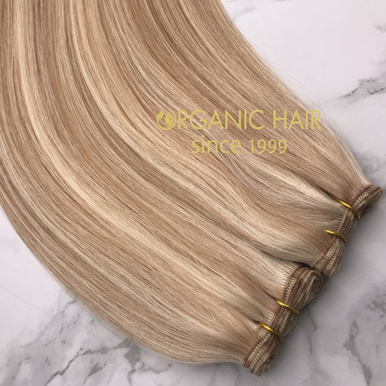 silicone free cuticle intact hand tied weft RB1